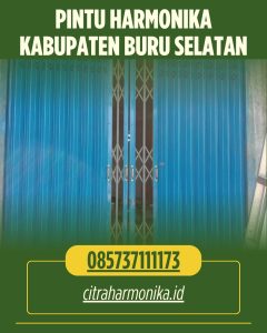 Pintu Harmonika Kabupaten Buru Selatan