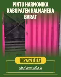 Pintu Harmonika Kabupaten Halmahera Barat