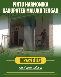 Pintu Harmonika Kabupaten Maluku Tengah
