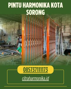 Pintu Harmonika Kota Sorong