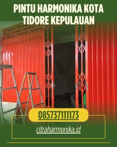 Pintu Harmonika Kota Tidore Kepulauan