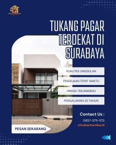 Tukang pagar terdekat di Surabaya