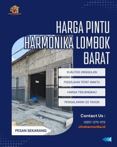 Harga Pintu Harmonika Lombok Barat