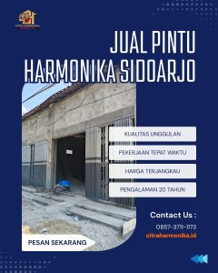 Jual Pintu Harmonika Sidoarjo