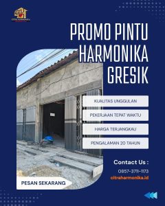 Promo Pintu Harmonika Gresik
