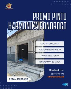 Promo Pintu Harmonika Ponorogo