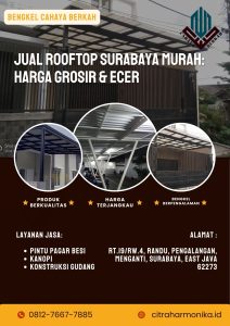 Jual Rooftop Surabaya Murah: Harga Grosir & Ecer