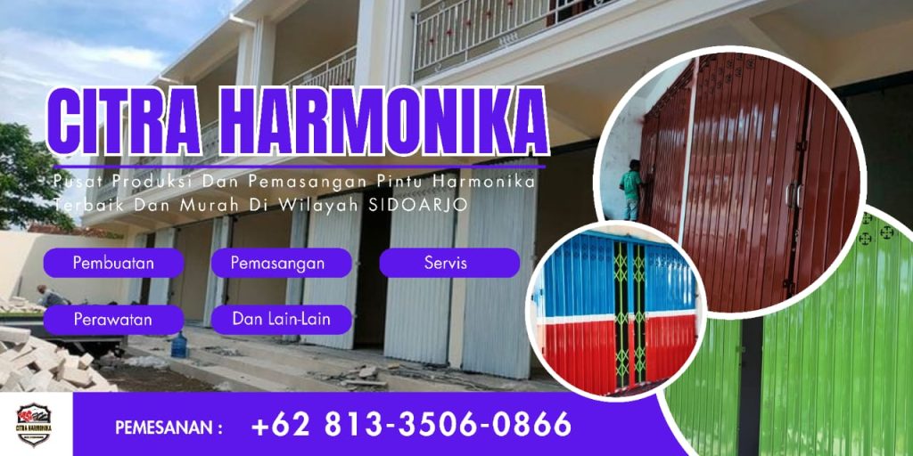 Pusat Produksi Pintu Harmonika Sidoarjo