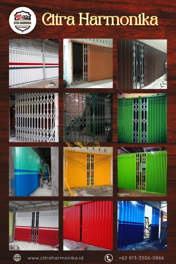 Pusat Produksi Pintu Harmonika Sidoarjo