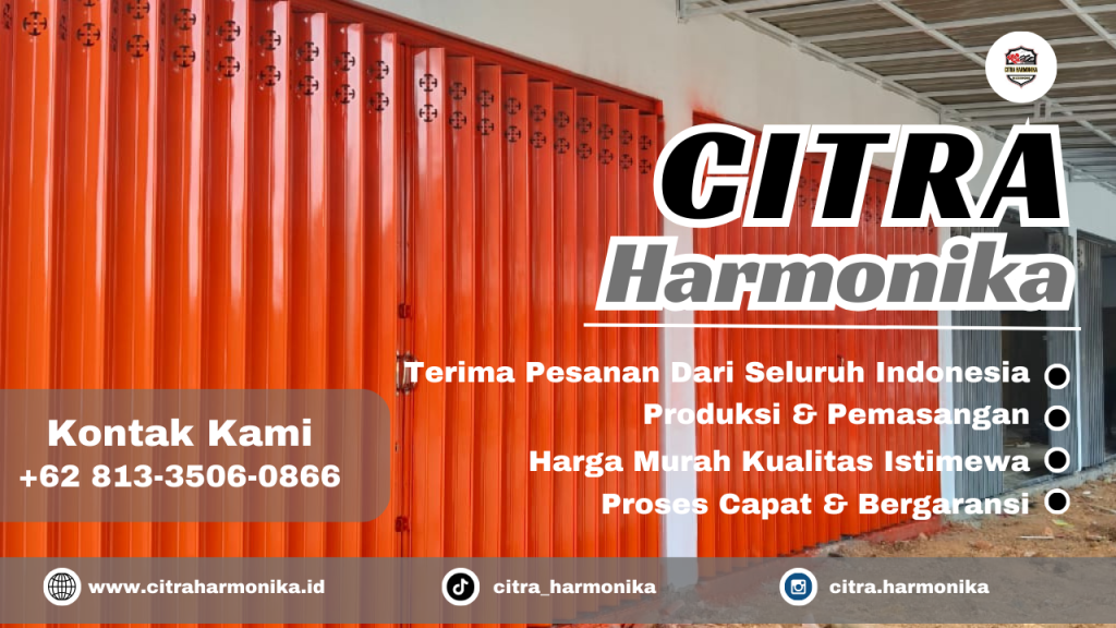 Pintu Harmonika Terbaik Gresik