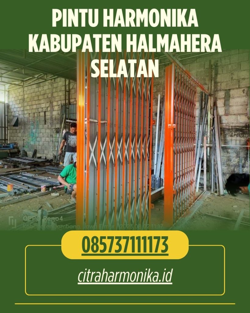 Pintu Harmonika Kabupaten Halmahera Selatan