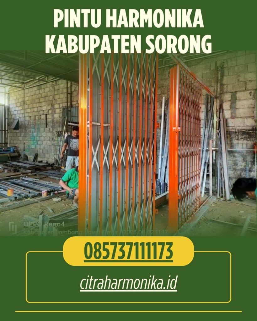 Pintu Harmonika Kabupaten Sorong