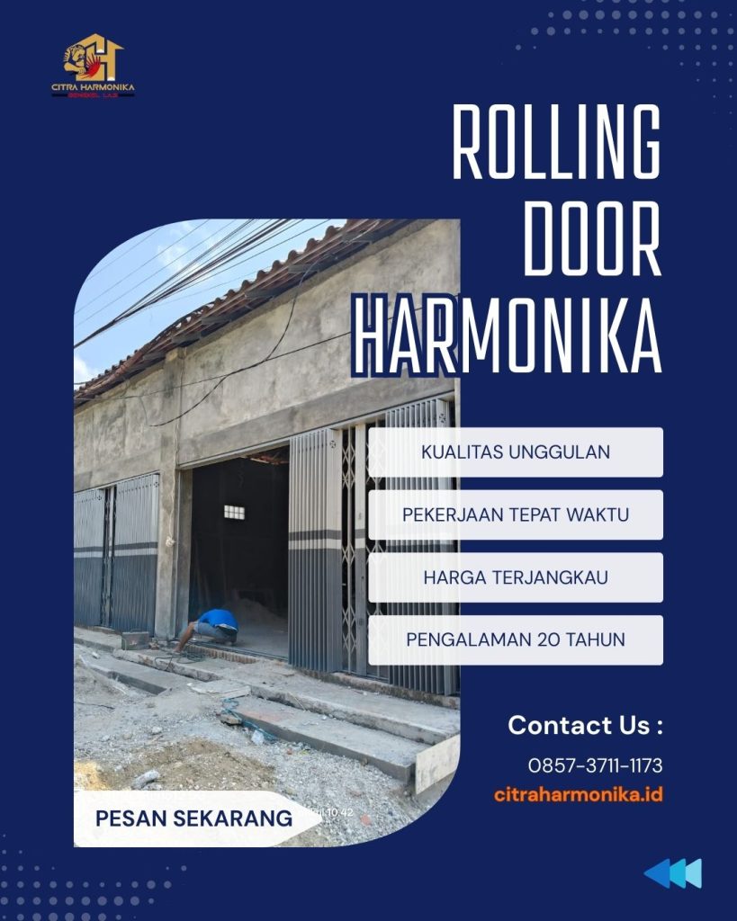 rolling door harmonika